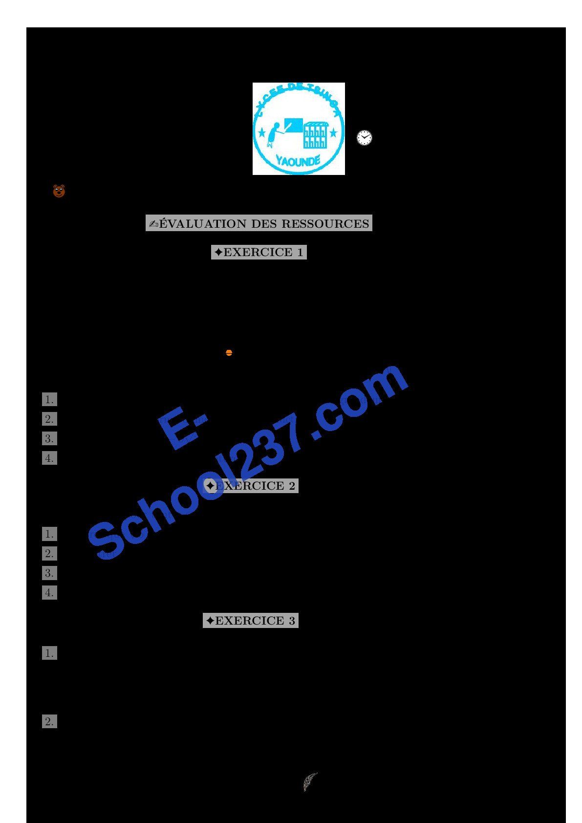 Eval Harm 1 L.TSINGA 2nde C (2026-2027)